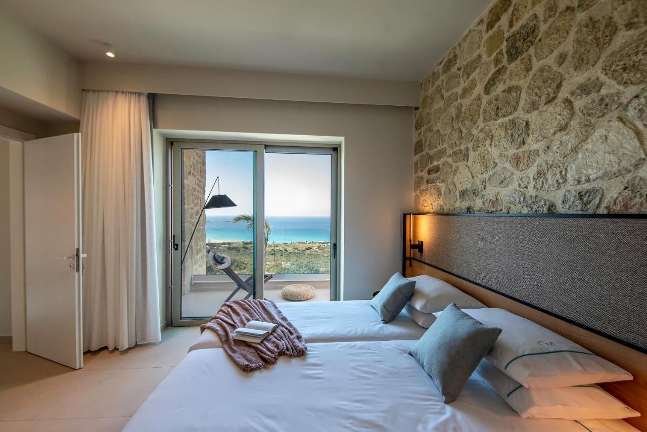 Cielo E Mare Villas I "Free" Heated Pools & Seaview Фаласарна Экстерьер фото